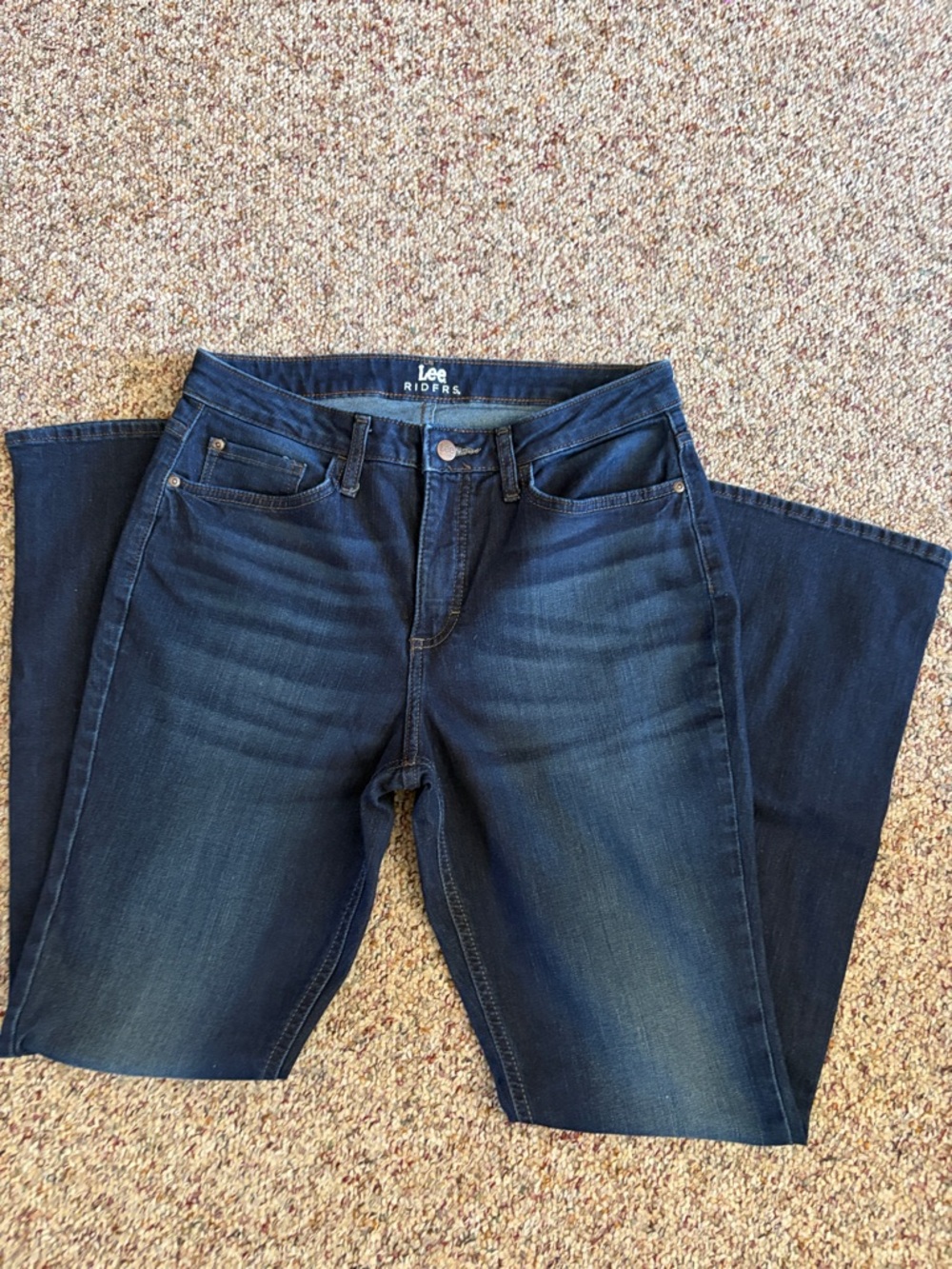 Size 10 - Riders by Lee Women's Dark Indigo Bootcut Jeans